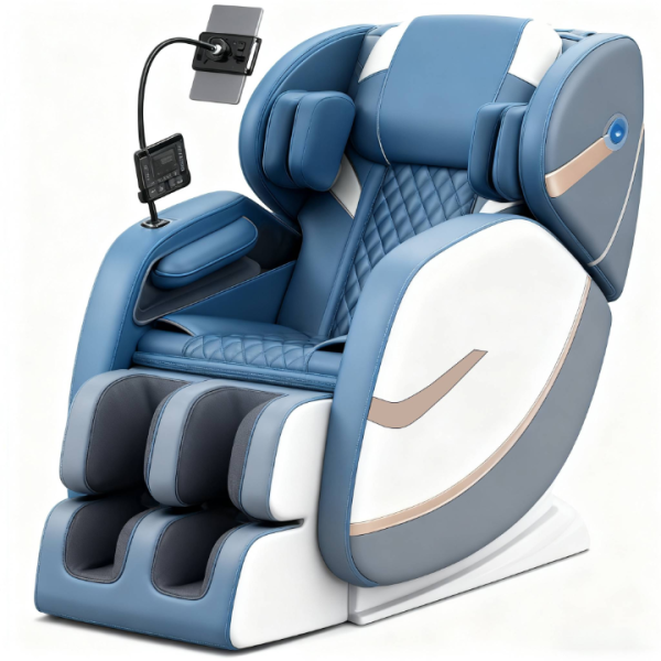 F FURNIMAT Full Body Massage Chair with 4D Intelligent Body Scanning Zero Gravity Recliner