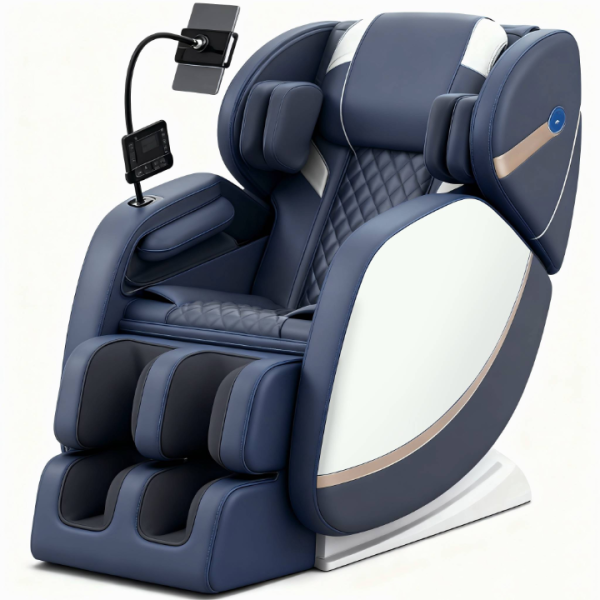 F FURNIMAT Family-Sized Massage Chair with Adjustable Modes & Easy Operation